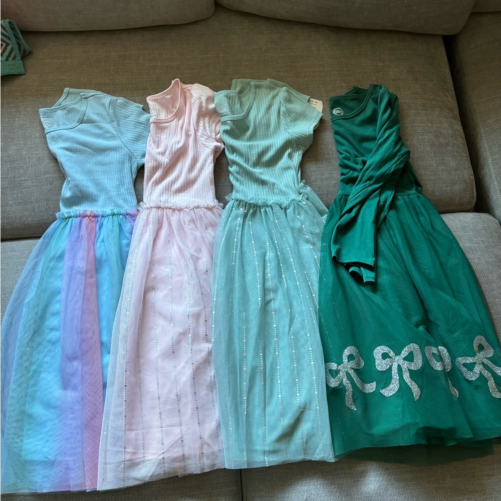 Wonder Nation Kids Dresses - Multicolor Set